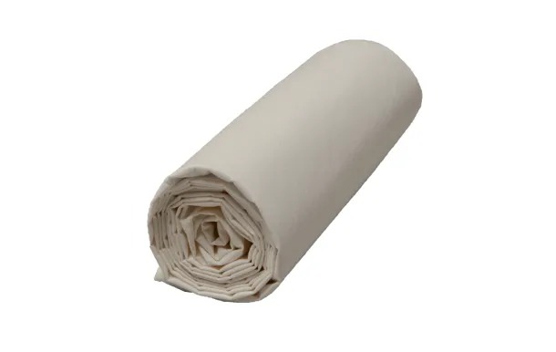 HAOMY - Drap Housse VENEZIA Lin160 x 200 cm