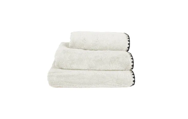 HAOMY - Drap de bain ISSEY Craie 90 x 140 cm