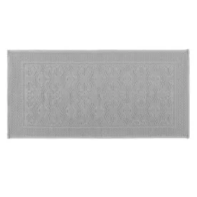 HAOMY - Tapis de bain KYMI Béton 55 x 110 cm