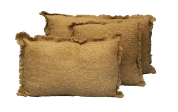 HAOMY - HOUSSE DE COUSSIN ASPEN GOLD 40X60 CM