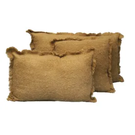 HAOMY - HOUSSE DE COUSSIN ASPEN GOLD 50 X 80 CM