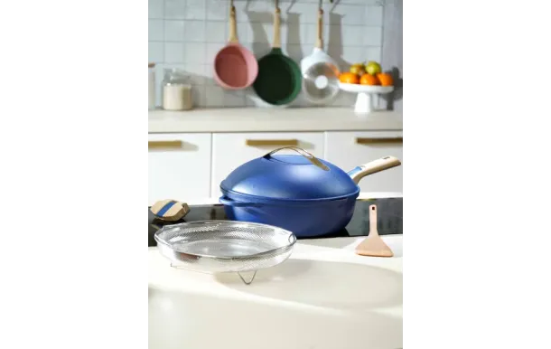 COOKUT - La Fabuleuse Poêle 28 cm Saphir