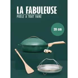 Poêle COOKUT La Fabuleuse 28 cm Canopée avis