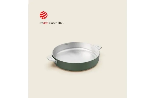 COOKUT - La merveilleuse Poêle Inox 28 cm Fougère