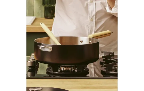 COOKUT - La merveilleuse Poêle Inox 24 cm Graphite