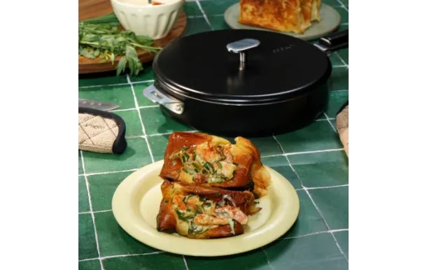 COOKUT - La merveilleuse Poêle Inox 24 cm Graphite