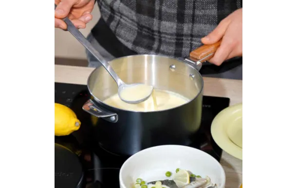 COOKUT - Merveilleuse casserole inox 20 cm Graphite