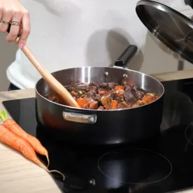 COOKUT - La Merveilleuse sauteuse inox 28 cm Graphite