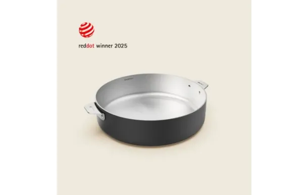 COOKUT - La Merveilleuse sauteuse inox 28 cm Graphite