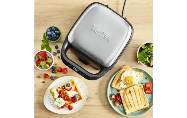 TEFAL Star+ - Gaufrier / Croque - SW873BF0