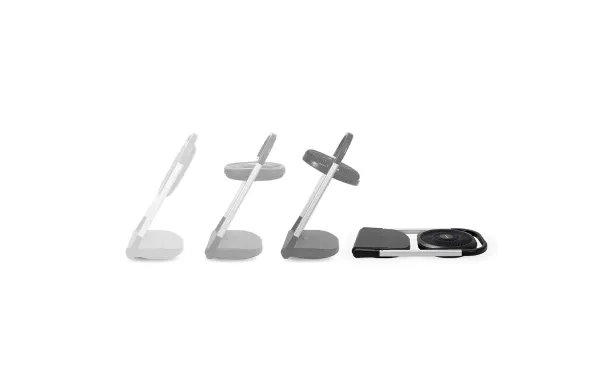 SCHOLTES Ventilateur Téléscopique Pliable 8vit D30 13W Led/1 SCPL700N