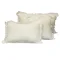 HAOMY - HOUSSE DE COUSSIN ASPEN IVOIRE 50 X 80 CM