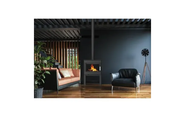 SUPRA Odelia Bûcher Poêle à bois 9,1 kW vintage