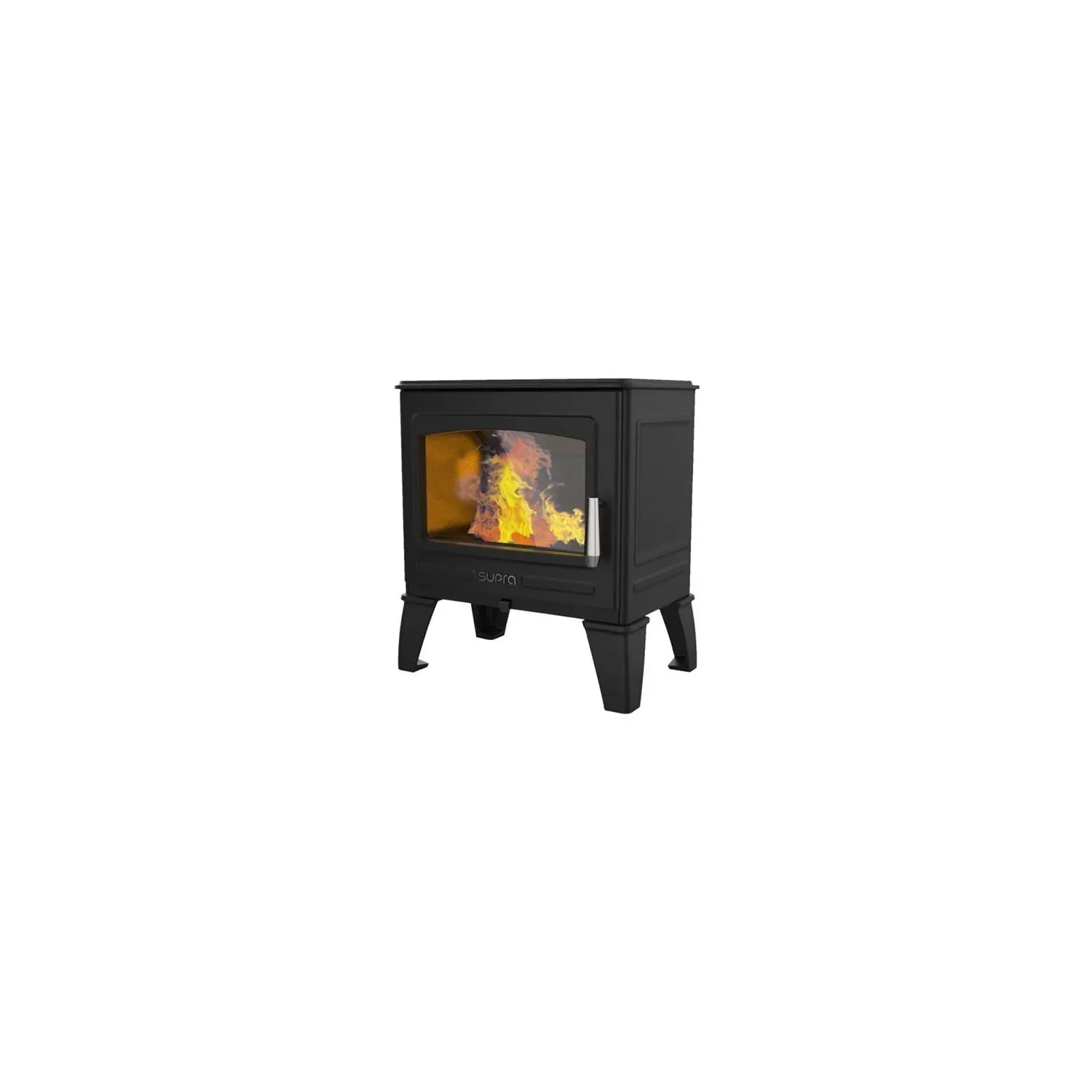 SUPRA Poêle à bois vintage 8,7 KW Buches de 50 cm - CHARLES SUPRA Poêle à bois vintage 8,7 KW Buches de 50 cm - CHARLES