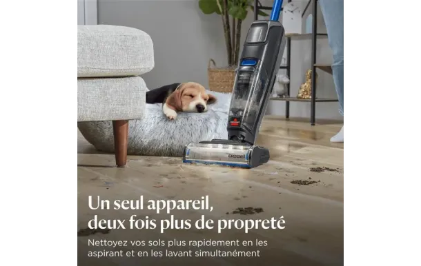 BISSELL CrossWave OmniFind 4006N – Aspire et lave en 1 passage