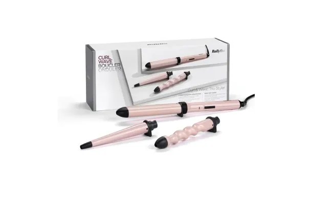 BaByliss Curl & Wave Trio MS750E – 3 styles en 1