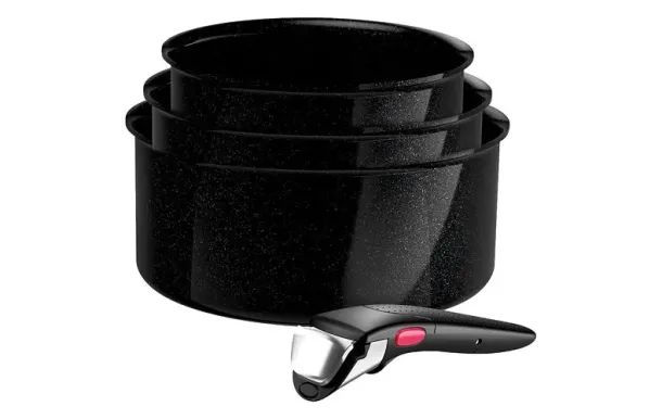 TEFAL Ingenio Excellence Ceramic – Set 3 casseroles