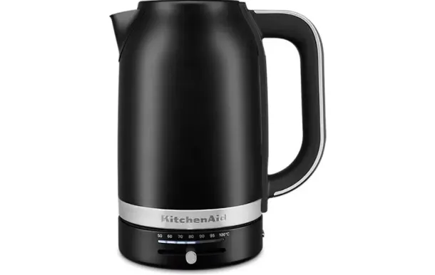 KitchenAid Bouilloire 1,7 L Température Variable Noir Mat