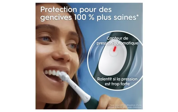 Brosse à Dents Électrique Oral-B iO2 Forest Green 3 Modes