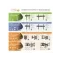 MBG FRANCE Support mural TV 32-70" 3 articulations