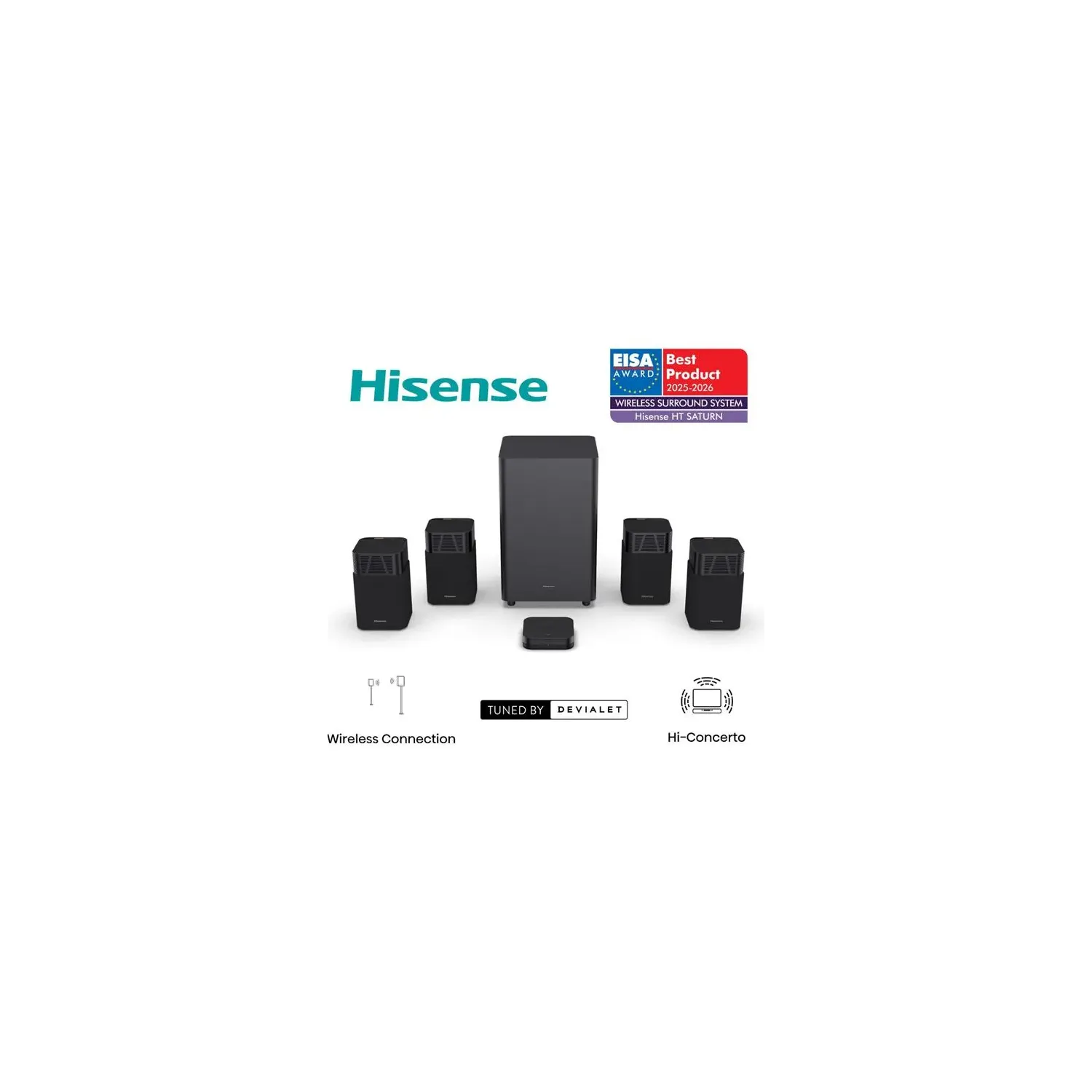HISENSE Home Cinema 4.1.2 HTSATURN
