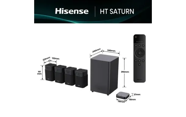 HISENSE Home Cinema 4.1.2 HTSATURN