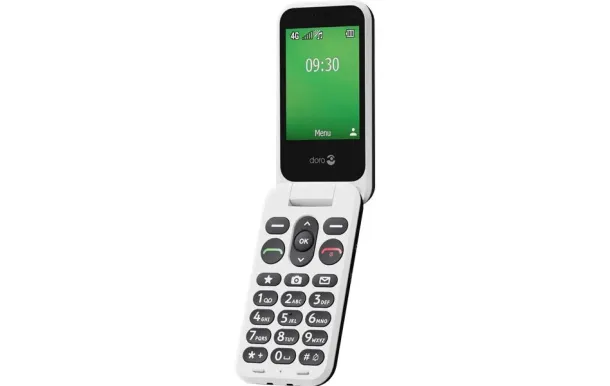 Doro Leva E30 – Téléphone clapet simple et sécurisé
