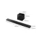 SAMSUNG Barre de son avec caisson HW-QS710F/XE