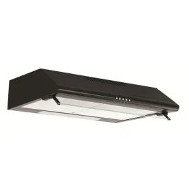 GLEM Hotte visière 60 cm noire GHC620BK - 230 m³/h