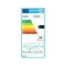 GLEM Hotte visière 60 cm noire GHC620BK - 230 m³/h