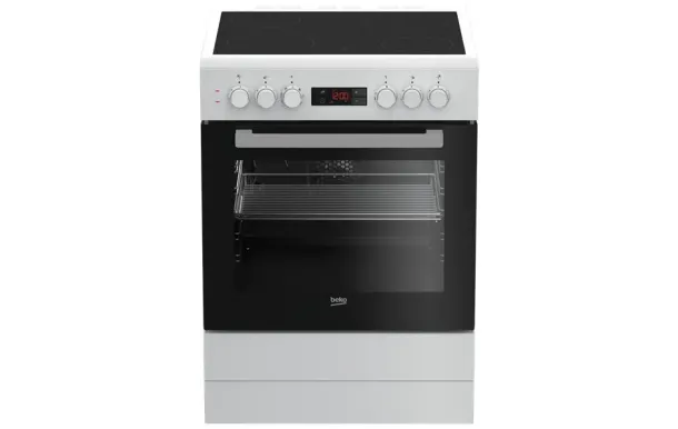 BEKO Cuisinière 60 cm vitrocéramique FBE67300WCS