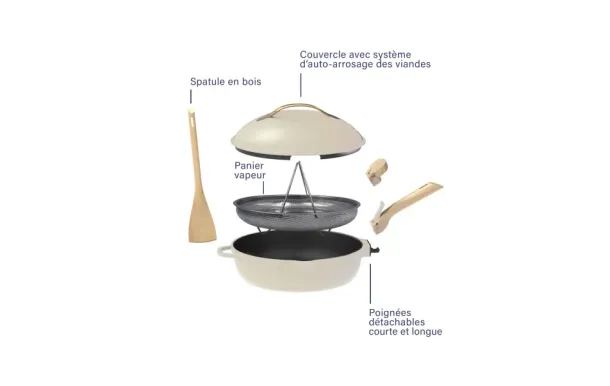Poêle COOKUT La Fabuleuse 28 cm La meringue avis