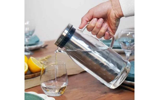 Carafe filtrante AKUA Cookut 1,2L – Sans plastique & écologique