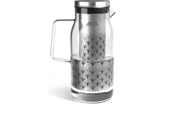 Carafe filtrante AKUA Cookut 1,2L – Sans plastique & écologique