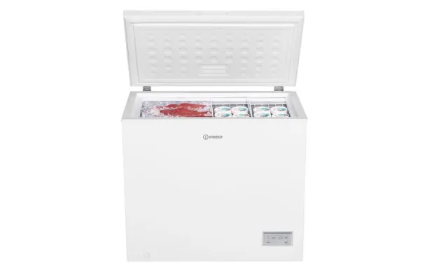 Congélateur coffre Indesit 198 L INCF1984E blanc