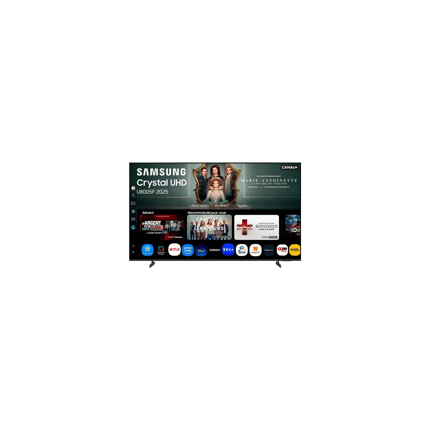 TV LED TU75U8005F 4K AI SmartTV 2025 - vue 10