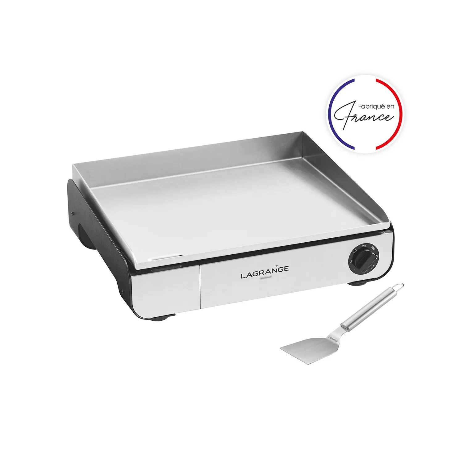 Plancha Électrique Lagrange 219301 Pro 50 – Acier Inox, 2500W - vue 3