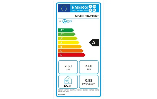 BLACK ET DECKER Climatiseur mobile - BXAC9002E