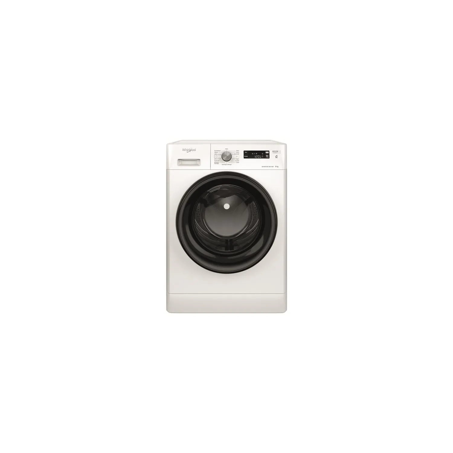 Lave-Linge Frontal WHIRLPOOL FFS827BFR – Capacité 8kg, Essorage 1200 trs/min, Classe A - vue 4