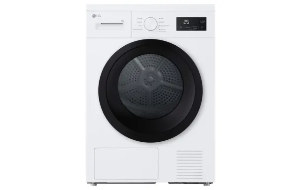 LG Sèche-linge 60 cm 8 kg avec pompe a chaleur - RH8N15WH