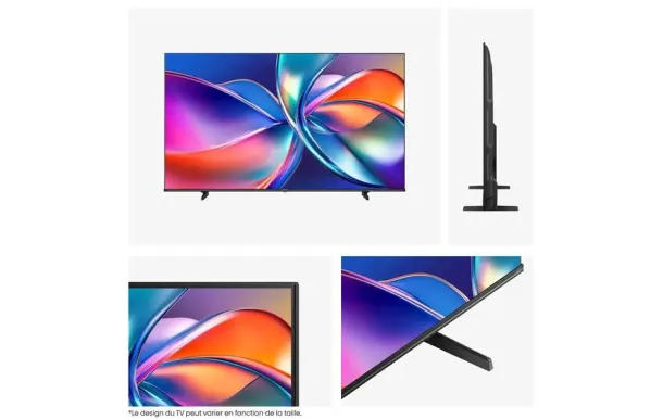 HISENSE Téléviseur 108 cm QLED UHD 4K - 43E7S