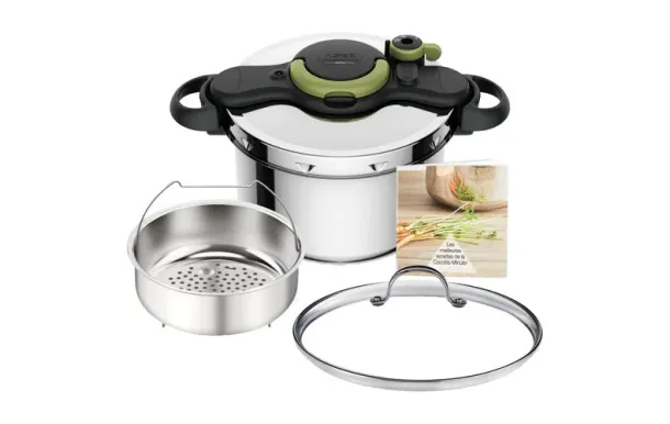 SEB Clipso Minut' Reinvent 7,5 L – Autocuiseur Inox