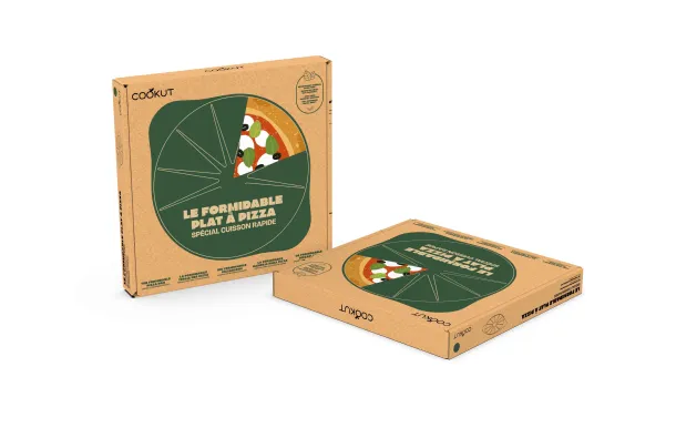 Le Formidable Plat à Pizza COOKUT | Plat à Pizza Sans PFAS 33 cm