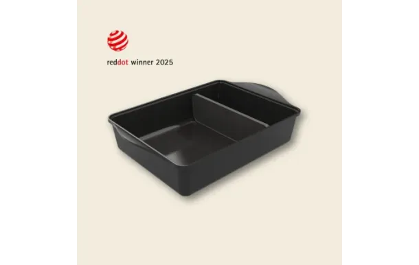 COOKUT L'Incroyable Plat à Four Ajustable Graphite| Plat Sans PFAS