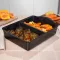 COOKUT L'Incroyable Plat à Four Ajustable Graphite| Plat Sans PFAS