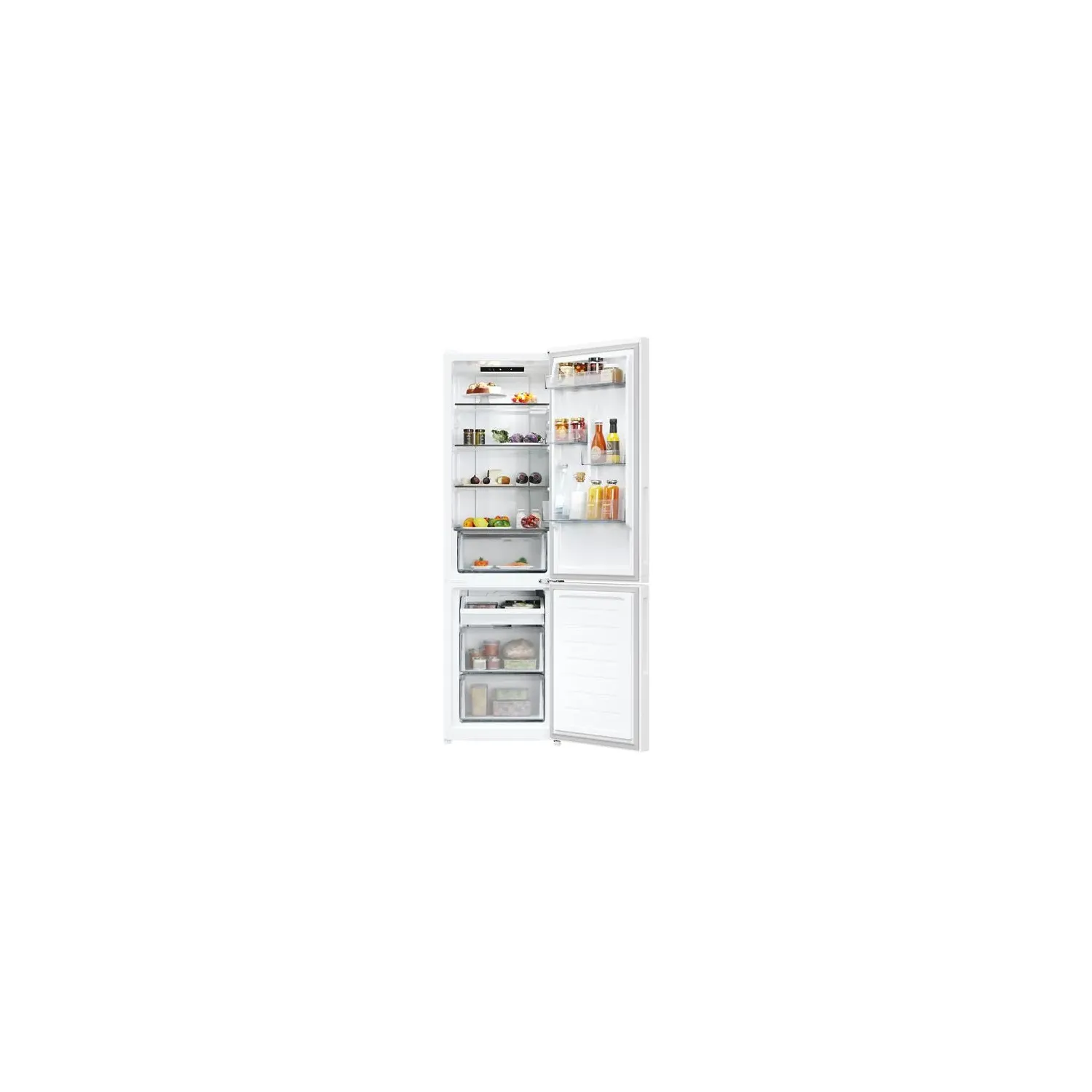 CANDY Réfrigérateur combiné 2 portes total no-frost 279 litres - CNCQ2T518EW