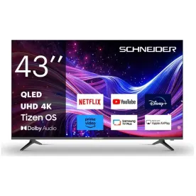 SCHNEIDER Téléviseur 108 cm UHD 4K - 43A1T