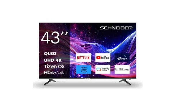 SCHNEIDER Téléviseur 108 cm UHD 4K - 43A1T