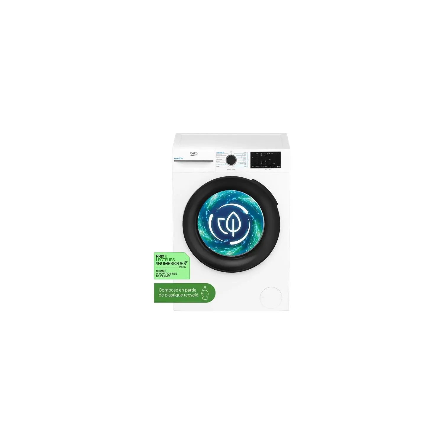 Lave-Linge Frontal Beko BM3WFU410411B – 10 Kg, 1400 Tr/min, Moteur Induction - vue 7