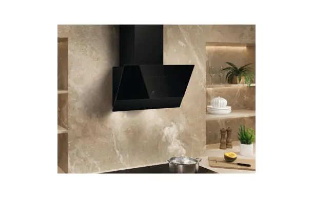 ELECTROLUX LFV446K Hotte décorative 60 cm noir 615 m³/h